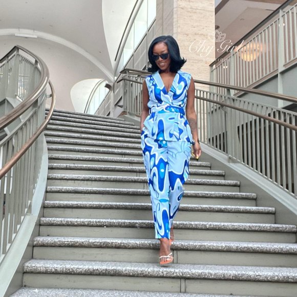 Billionaire Blue Suit  (2 LEFT) - Picture 4 of 6